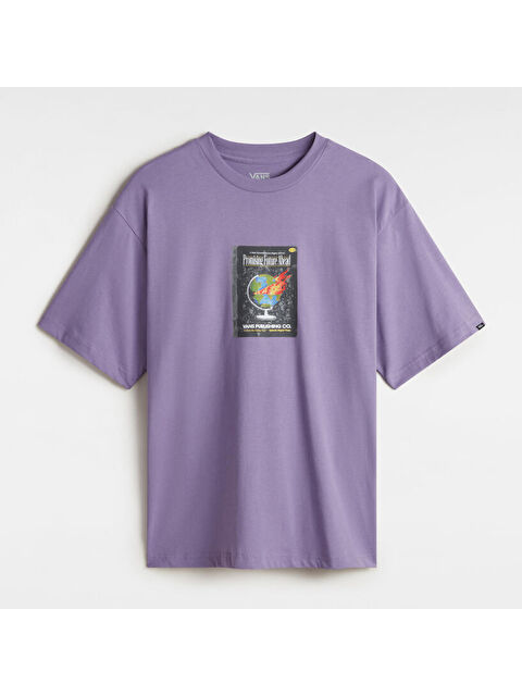 Vans Paperback Writer Erkek Mor Tişört - S000530994-20042