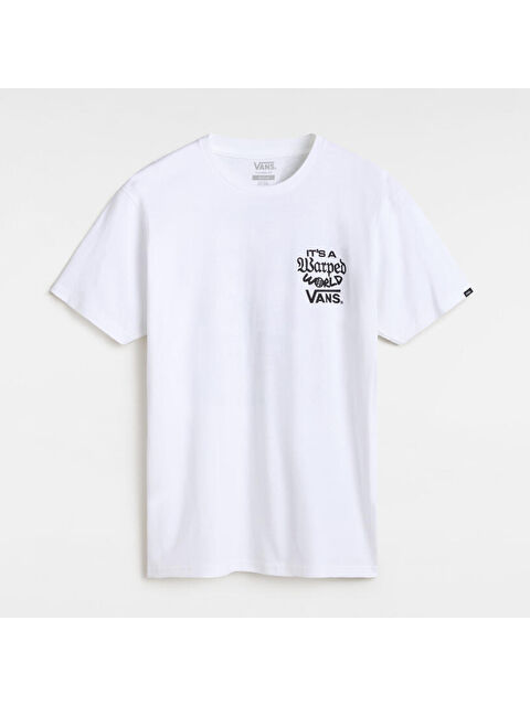 Vans Warped World Erkek Beyaz Tişört - S000530995-20063