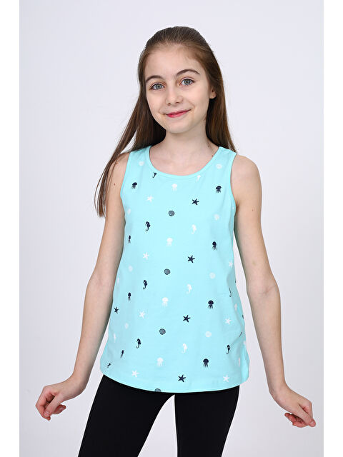 Toontoykids Kız Çocuk Baskılı Atlet - S000359745-20055