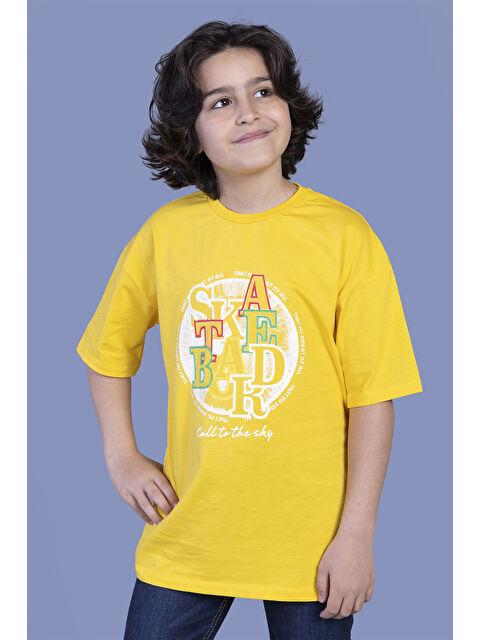 Toontoykids Erkek Çocuk Renkli Baskılı Tişört - S000364410-20072