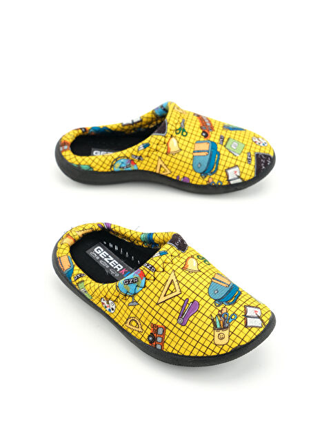 Gezer Erkek Çocuk Kışlık Rahat Taban Ev  Gondol Terlik - S000281969-20072