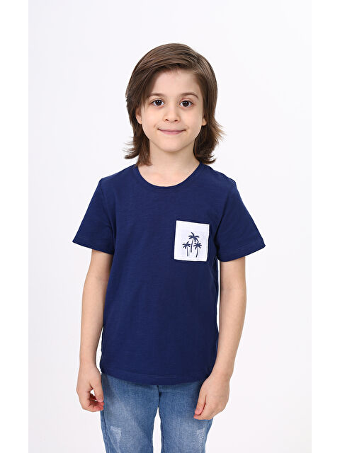 Toontoykids Erkek Çocuk Nakışlı Tişört - S000343530-21164
