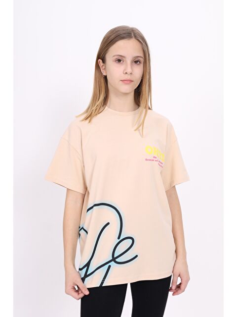 Toontoykids Unisex Çocuk Baskılı Tişört - S000343538-19928