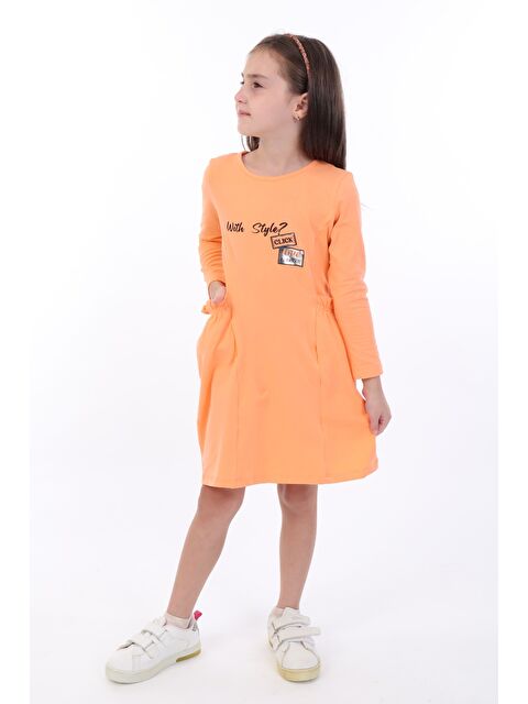 Toontoykids Kız Çocuk Baskılı Elbise - S000343539-20010