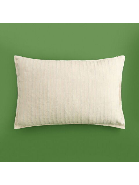 Evidea Soft Albert Kırlent - Bej / Açık Mavi - 35x55 cm - S000366413-37213