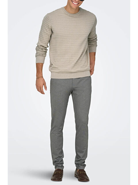 Only&Sons Onsmark Slim Fit Normal Bel Dar Paça Pantolon 22030256 - S000509364-20600