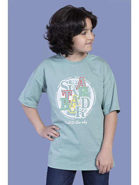 Toontoykids Erkek Çocuk Renkli Baskılı Tişört - S000364410-526