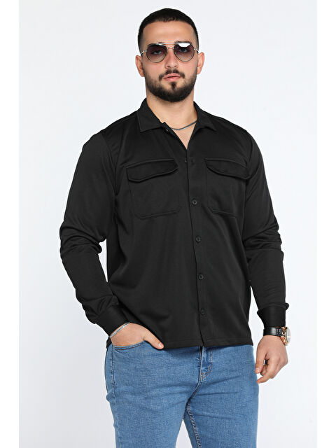 Mishar İtalia Erkek Çift Cepli Uzun Kol Gömlek - S000308841-19351