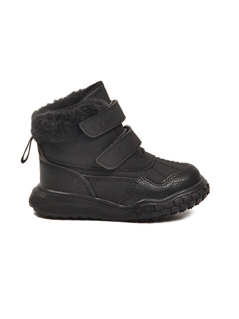 Ayakmod Siyah Cırtlı Kaymaz Taban Unisex Çocuk Bot Shade B - S000491775-19351