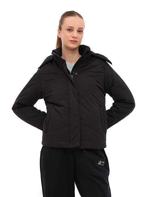 Lumberjack WL 1LURID KSYWJ23734 5PR Siyah Kadın İnce Mont - S000491833-19351