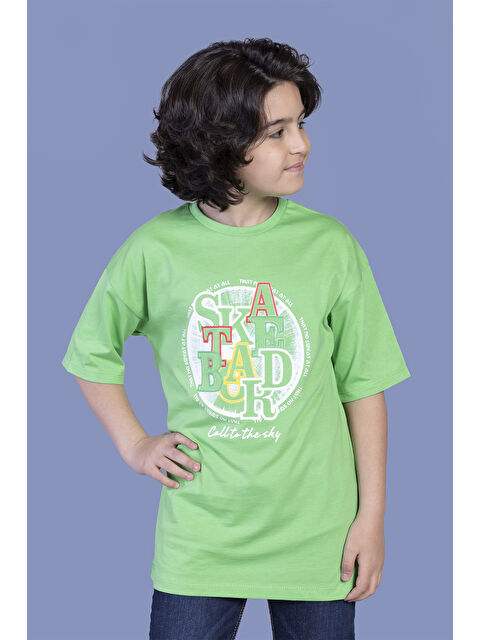 Toontoykids Erkek Çocuk Renkli Baskılı Tişört - S000364410-19972