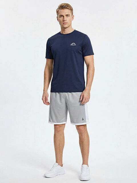 ORENDAHİLL ORENDAHILL Erkek Spor Tişört Hızlı Kuruyan Esnek Regular Fit Basic Gym Activewear - S000503295-21164