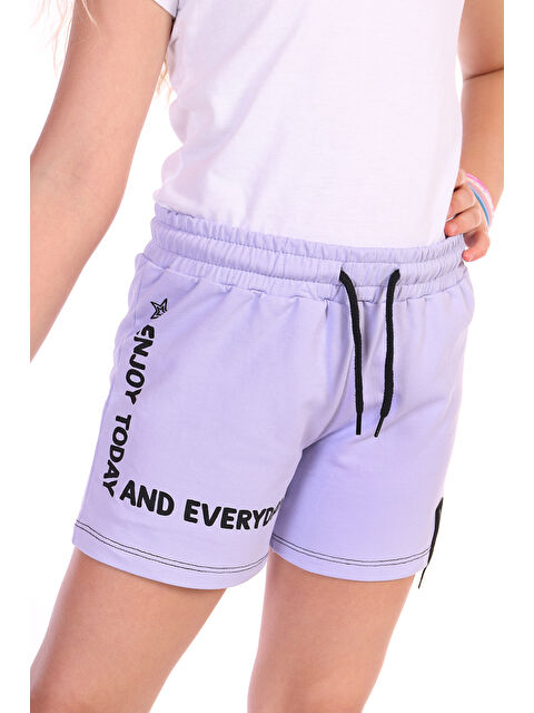 Toontoykids Kız Çocuk Enjoy Today Baskılı Şort - S000360558-23370