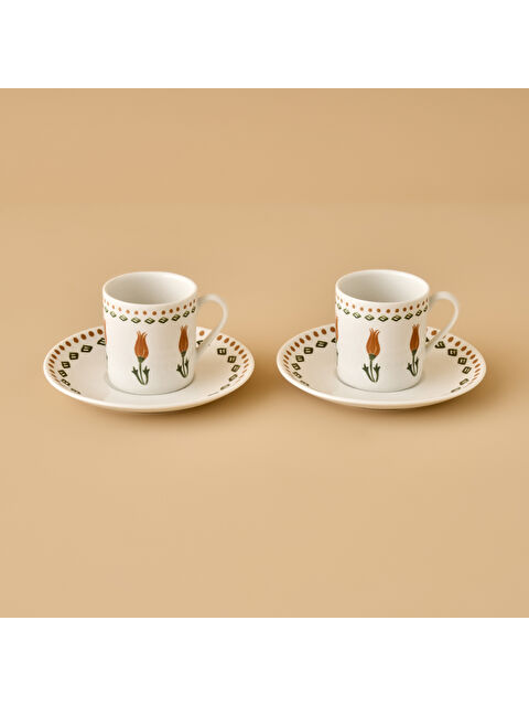 Bella Maison Tulip 2'li Kahve Fincanı (90 cc) - S000380000-23173