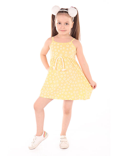 Toontoykids Kız Çocuk Komple Baskılı Elbise - S000268082-20072