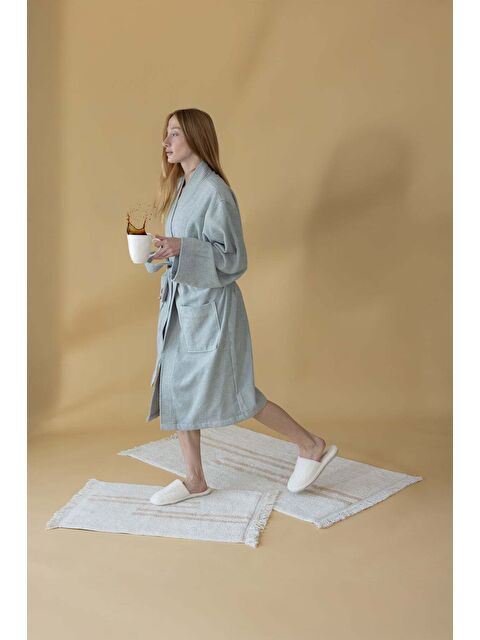 İrya Verona Bambu Kadın Bornoz Adaçayı - S000487292-18194