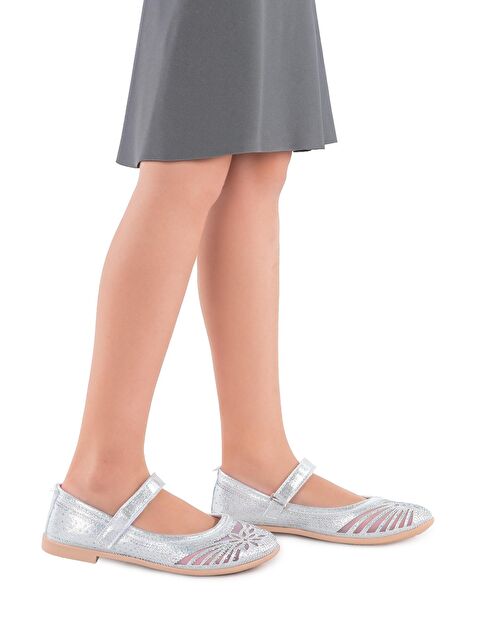 Kiko Kids Grand Vakko Cırtlı Kız Çocuk Babet Ayakkabı - S000162980-18105