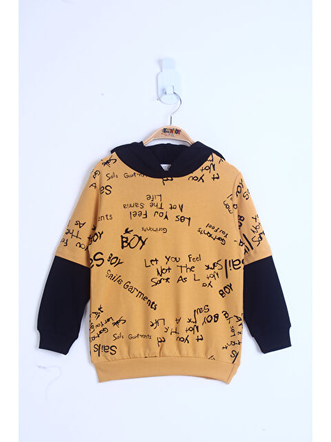 Toontoykids Erkek Çocuk Yazı Baskılı Sweatshirt - S000273702-20074