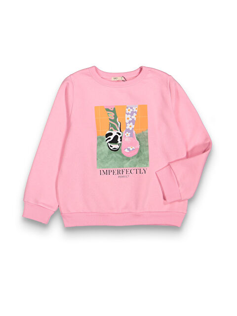 Miss Tuffy Kız Çocuk Orta Kalınlıkta Basic Sweatshirt - S000317258-20024