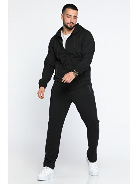 Mishar İtalia Erkek Kapüşonlu Eşofman Takımı - S000309274-19351