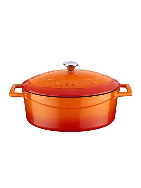 LAVA Oval Tencere. Folk Serisi Ölçü 21x25cm. - S000057284-20013