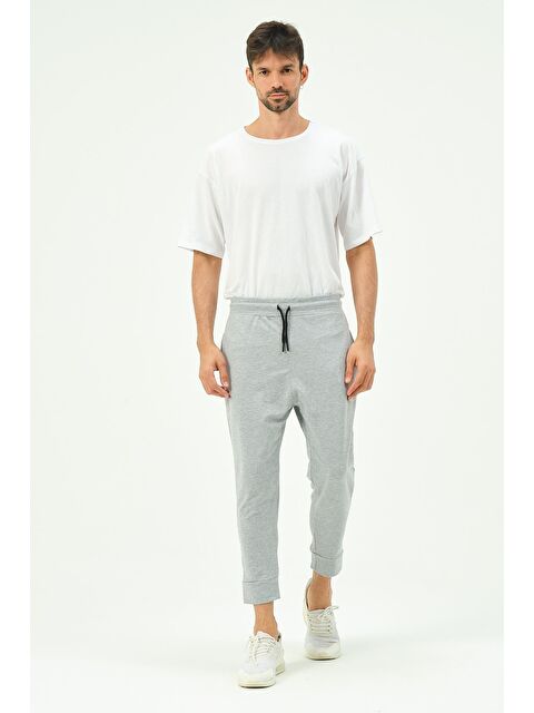 C&City Erkek Bol Kesim Eşofman Altı 784 Gri - S000220994-20600