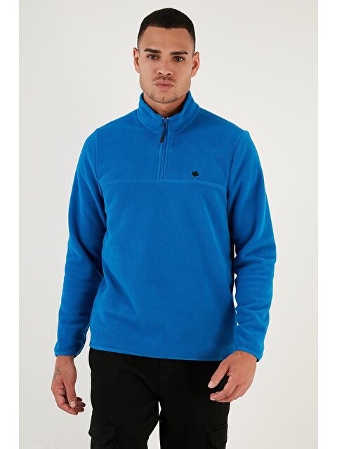 Buratti Slim Fit Fermuarlı Dik Yaka Kışlık Şardonlu Polar 5906001 - S000000640-23710