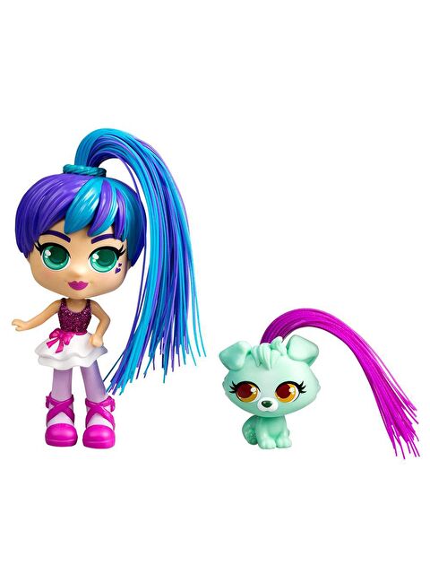 Silverlit Curli Girls Bebek ve Hayvan 2'li Set - Rosli ve Koda - S000075522-23173