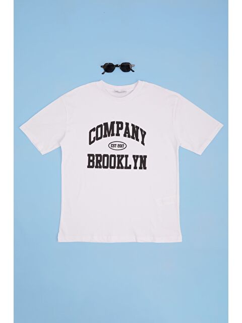 Fullamoda Company Brooklyn Baskılı Erkek Çocuk Tişört