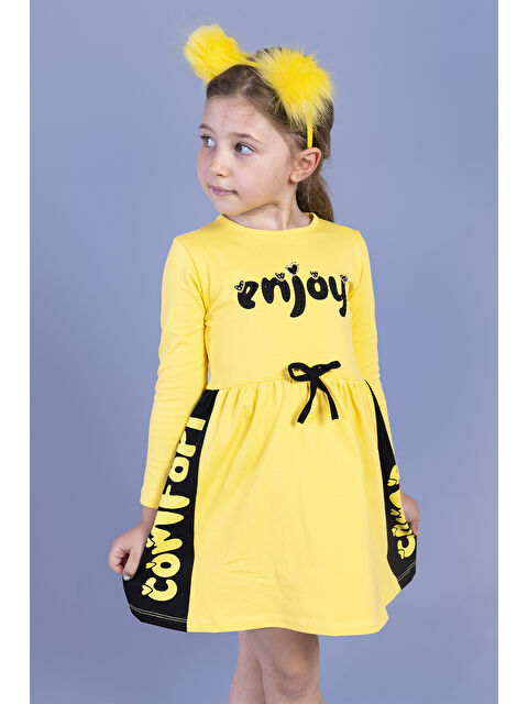 Toontoykids Kız Çocuk Baskılı Elbise - S000267940-20072
