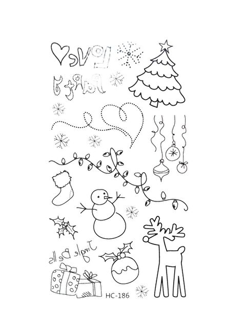 New Obsessions Yılbaşı Liner Geçici Dövme - S000252146-19351