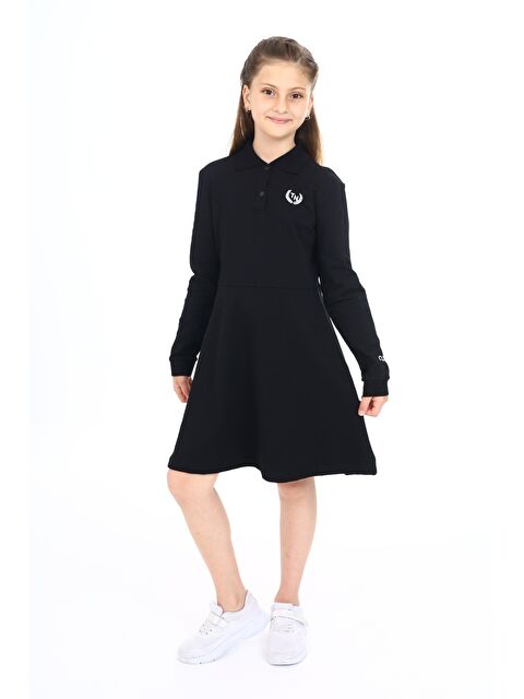 Toontoykids Kız Çocuk Baskılı Elbise - S000288887-19351