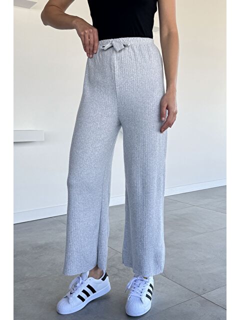 Gülseli Kadın Bel Lastikli Bol Paça Pantolon - S000469787-20600