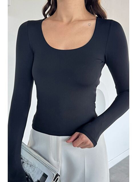 Gülseli Kadın Kare Yaka Bluz - S000469719-19351