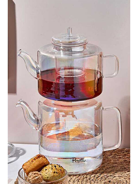 Perotti Tobby Lusterli Borosilikat Çaydanlık 1.1l 1.75l - S000379861-26865