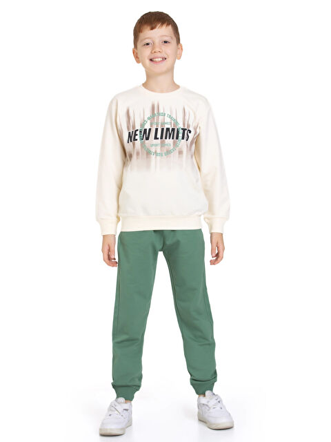 Myhanne New Limits Baskılı Erkek Çocuk Eşofman Takım  74413 - S000317277-18194