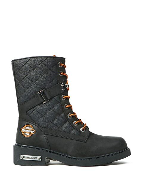 Hammer Jack Hakiki Deri Siyah Outdoor Kadın Bot - S000270139-19351