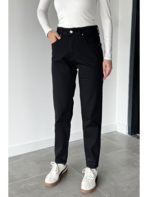 Gülseli Kadın Yüksek Bel Elastanlı Jean Jean Pantolon - S000469798-19351