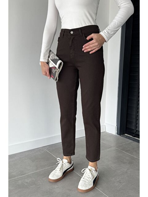 Gülseli Kadın Yüksek Bel Mom Jean Jean Pantolon - S000469806-19413