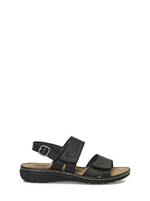 Polaris 167233.Z6FX Siyah Kadın Düz Sandalet - S000530489-19351