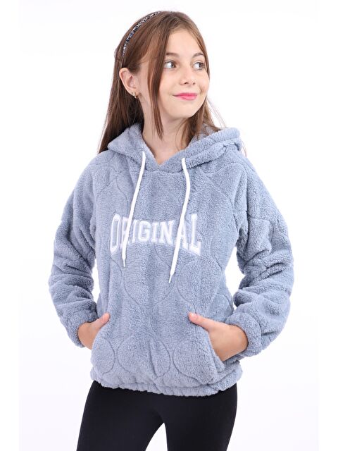 Toontoykids Kız Çocuk Nakışlı Sweatshirt