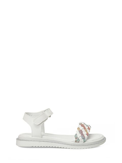 Polaris İLOK.F Beyaz Kız Çocuk Sandalet