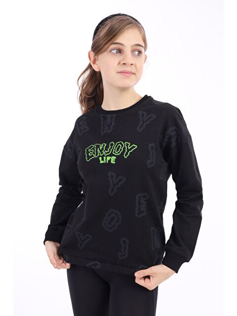 Toontoykids Kız Çocuk Baskılı Sweatshirt - S000421354-19351