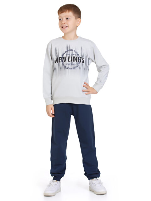 Myhanne New Limits Baskılı Erkek Çocuk Eşofman Takım  74413 - S000317277-21164