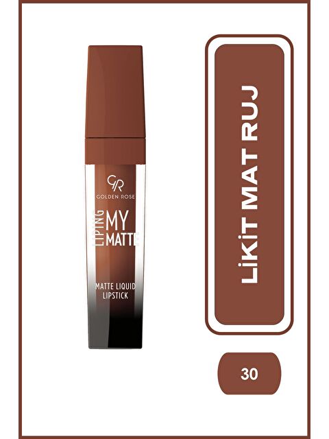 GOLDEN ROSE Liping My Matte - 30 - Likit Mat Ruj - S000374552-17365