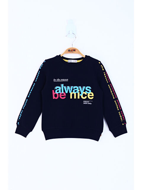 Toontoykids Kız Çocuk Always Baskılı Sweatshirt - S000274153-19351