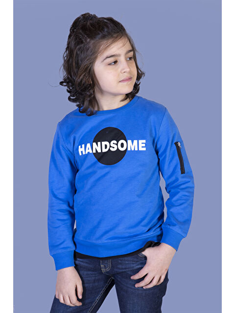 Toontoykids Erkek Çocuk Handsome Baskılı Sweatshirt - S000273700-23710