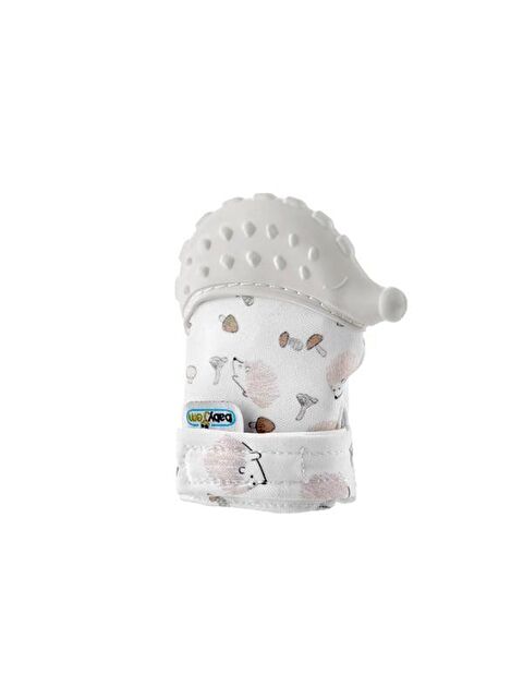 Babyjem Diş Kaşıyıcı Eldiven Kirpi Ekru - S000133404-19965