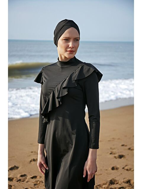 Remsa Mayo Likralı Tam Kapalı Tesettür Mayo R032 Hatice - S000107064-19351