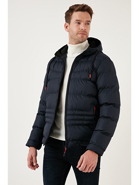 Buratti Kapüşonlu Fermuarlı Cepli Slim Fit Mont 6490001 - S000000415-21164